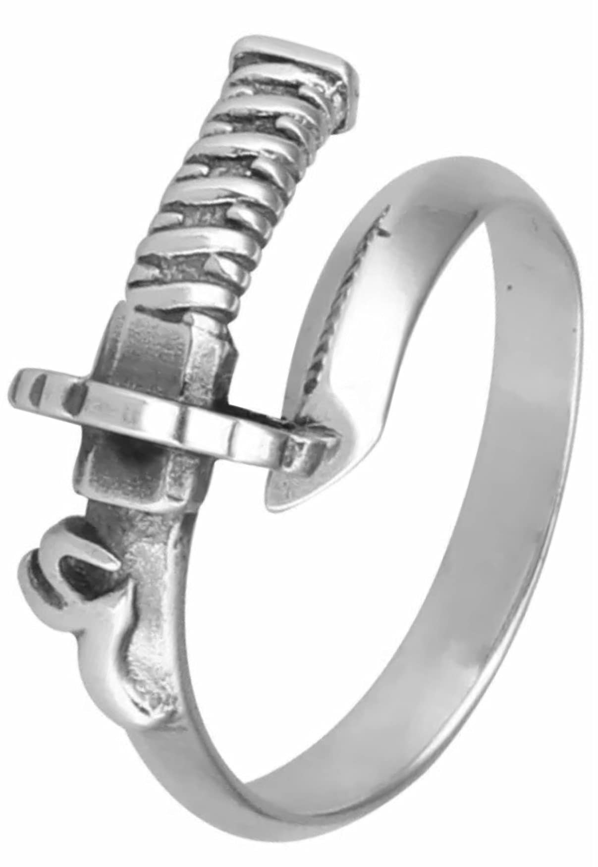 Amazon | [P-Rize] リング 指輪 日本刀 刀剣 モチーフ メンズ